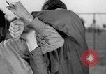 Image of practicing disarming opponent with knife United States USA, 1938, second 27 stock footage video 65675080899