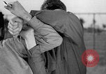Image of practicing disarming opponent with knife United States USA, 1938, second 28 stock footage video 65675080899