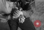 Image of practicing disarming opponent with knife United States USA, 1938, second 35 stock footage video 65675080899