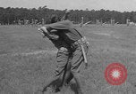 Image of practicing disarming opponent with knife United States USA, 1938, second 42 stock footage video 65675080899