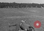 Image of practicing disarming opponent with knife United States USA, 1938, second 47 stock footage video 65675080899