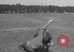 Image of practicing disarming opponent with knife United States USA, 1938, second 59 stock footage video 65675080899