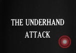 Image of disarming against underhand knife attack United States USA, 1938, second 4 stock footage video 65675080900