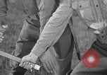 Image of disarming against underhand knife attack United States USA, 1938, second 14 stock footage video 65675080900