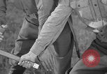 Image of disarming against underhand knife attack United States USA, 1938, second 15 stock footage video 65675080900