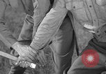 Image of disarming against underhand knife attack United States USA, 1938, second 21 stock footage video 65675080900