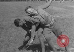 Image of disarming against underhand knife attack United States USA, 1938, second 50 stock footage video 65675080900