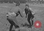 Image of disarming against underhand knife attack United States USA, 1938, second 57 stock footage video 65675080900