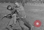 Image of disarming against underhand knife attack United States USA, 1938, second 59 stock footage video 65675080900