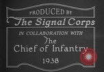 Image of bayonet training United States USA, 1938, second 19 stock footage video 65675080901