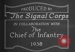 Image of bayonet training United States USA, 1938, second 21 stock footage video 65675080901