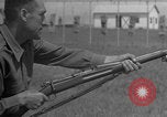 Image of bayonet training United States USA, 1938, second 37 stock footage video 65675080902