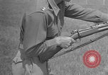 Image of bayonet training United States USA, 1938, second 46 stock footage video 65675080902