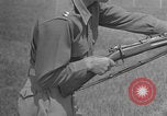 Image of bayonet training United States USA, 1938, second 48 stock footage video 65675080902