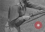 Image of bayonet training United States USA, 1938, second 49 stock footage video 65675080902