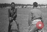 Image of bayonet training United States USA, 1938, second 23 stock footage video 65675080903