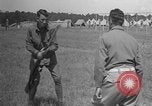 Image of bayonet training United States USA, 1938, second 24 stock footage video 65675080903