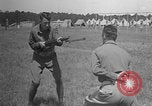 Image of bayonet training United States USA, 1938, second 44 stock footage video 65675080903