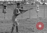 Image of bayonet training United States USA, 1938, second 9 stock footage video 65675080904