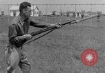Image of bayonet training United States USA, 1938, second 11 stock footage video 65675080904