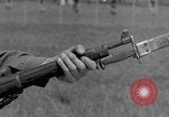 Image of bayonet training United States USA, 1938, second 13 stock footage video 65675080904