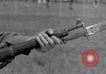 Image of bayonet training United States USA, 1938, second 14 stock footage video 65675080904