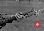 Image of bayonet training United States USA, 1938, second 15 stock footage video 65675080904