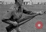 Image of bayonet training United States USA, 1938, second 23 stock footage video 65675080904