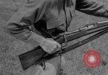 Image of bayonet training United States USA, 1938, second 24 stock footage video 65675080904