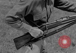 Image of bayonet training United States USA, 1938, second 27 stock footage video 65675080904