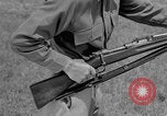 Image of bayonet training United States USA, 1938, second 28 stock footage video 65675080904