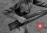 Image of bayonet training United States USA, 1938, second 29 stock footage video 65675080904