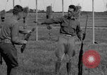 Image of bayonet training United States USA, 1938, second 45 stock footage video 65675080904