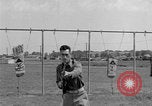 Image of bayonet training United States USA, 1938, second 8 stock footage video 65675080905