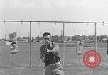 Image of bayonet training United States USA, 1938, second 8 stock footage video 65675080906