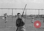 Image of bayonet training United States USA, 1938, second 7 stock footage video 65675080908