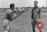 Image of bayonet training United States USA, 1938, second 10 stock footage video 65675080909