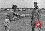 Image of bayonet training United States USA, 1938, second 26 stock footage video 65675080909