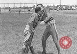 Image of bayonet training United States USA, 1938, second 35 stock footage video 65675080909