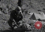 Image of FSSF soldiers walk on trail Italy, 1944, second 7 stock footage video 65675080924