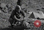 Image of FSSF soldiers walk on trail Italy, 1944, second 9 stock footage video 65675080924