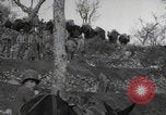 Image of FSSF soldiers walk on trail Italy, 1944, second 29 stock footage video 65675080924