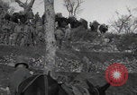Image of FSSF soldiers walk on trail Italy, 1944, second 31 stock footage video 65675080924