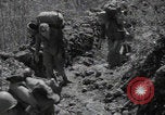 Image of FSSF soldiers walk on trail Italy, 1944, second 50 stock footage video 65675080924