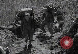 Image of FSSF soldiers walk on trail Italy, 1944, second 51 stock footage video 65675080924