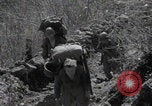 Image of FSSF soldiers walk on trail Italy, 1944, second 54 stock footage video 65675080924