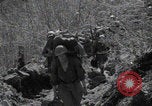 Image of FSSF soldiers walk on trail Italy, 1944, second 58 stock footage video 65675080924