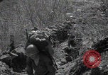 Image of FSSF soldiers walk on trail Italy, 1944, second 60 stock footage video 65675080924