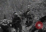 Image of FSSF soldiers walk on trail Italy, 1944, second 62 stock footage video 65675080924
