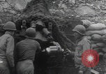 Image of American soldiers fire heavy artillery Italy, 1944, second 28 stock footage video 65675080926